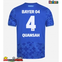 Camisa de Futebol Bayer Leverkusen Jarell Quansah #4 Equipamento Alternativo 2025-26 Manga Curta